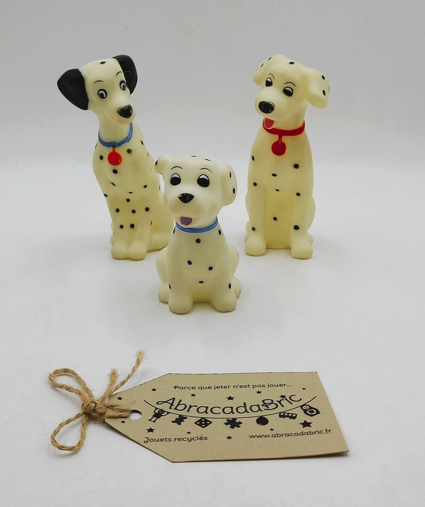 3 Figurines "Les 101 Dalmatiens" - DiSNEY 