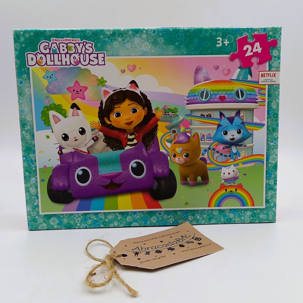 Puzzle Gaby's dollhouse 24p - CLEMENTONi