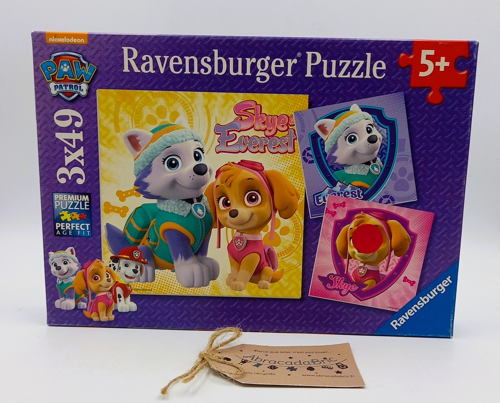 Puzzle Pat Patrouille "Charmantes chiennes" 2x49p - RAVENSBURGER