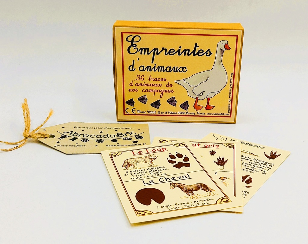 Empreintes d'animaux - MARC VIDAL