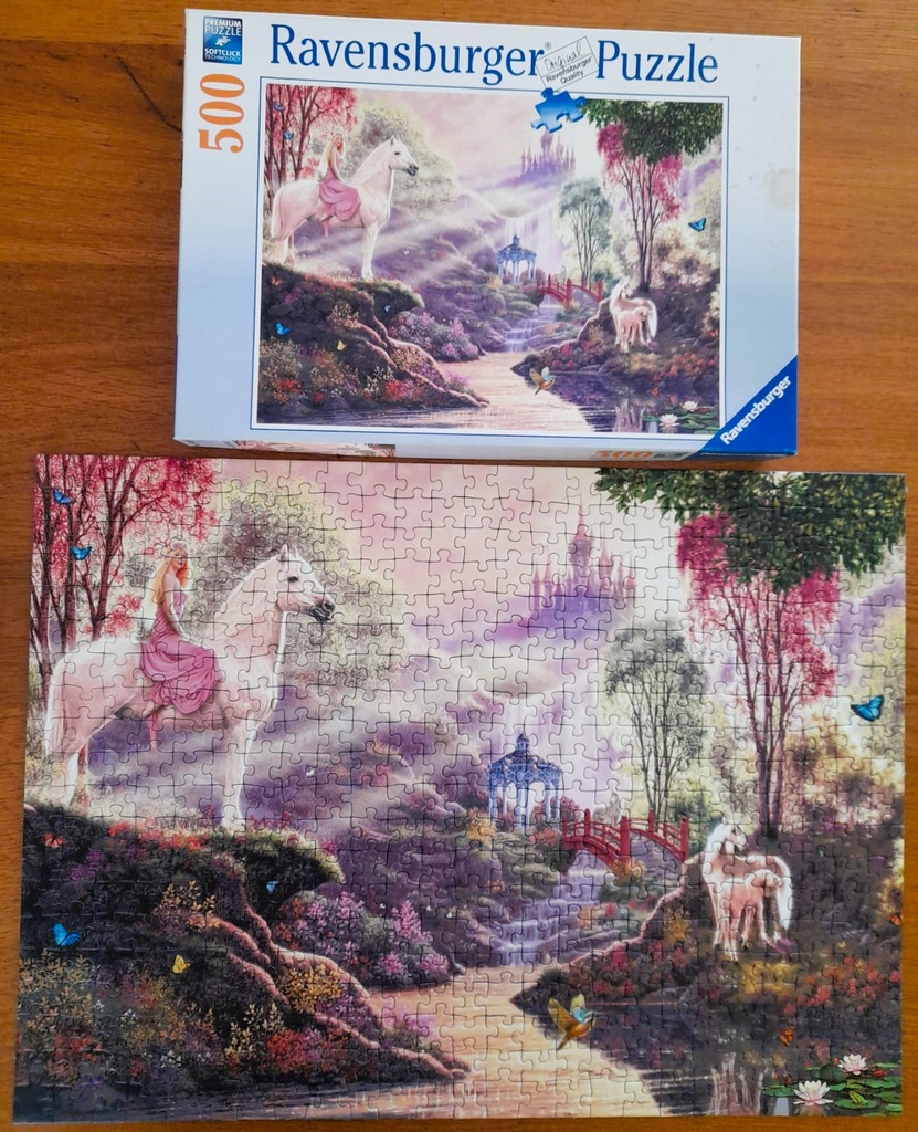 Puzzle "La rivière magique" 500p - RAVENSBURGER