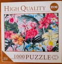 Puzzle "Flamingo Garden" 1000p - ZOE