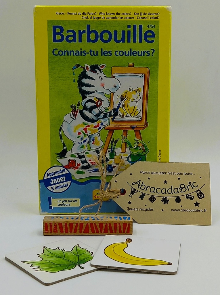 Barbouille- Connais-tu les couleurs - HABA  