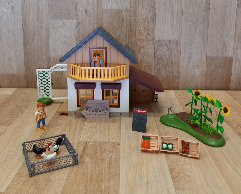 Maison des fermiers et marché - PLAYMOBiL 