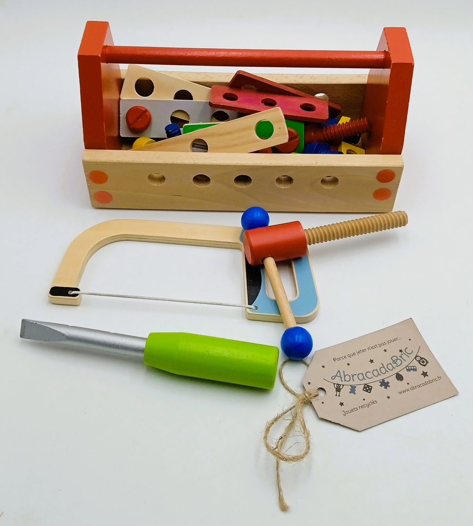 Boite à outils en bois 