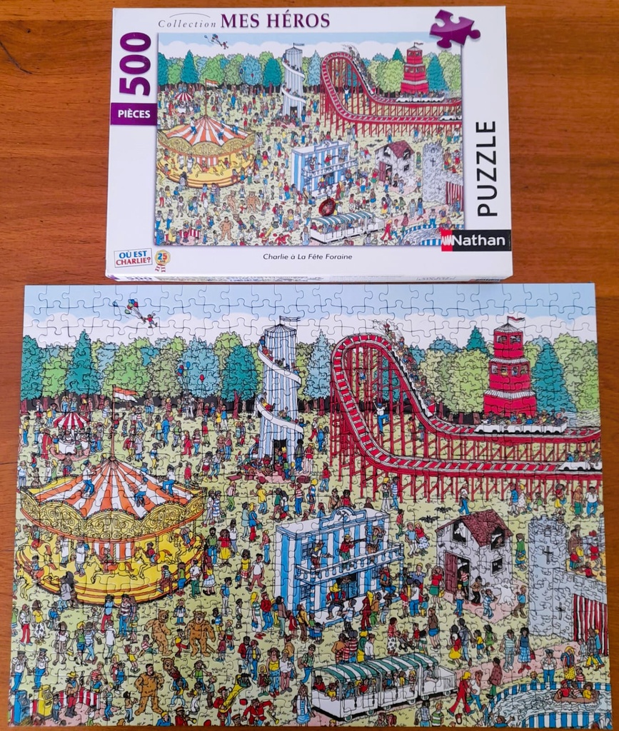 Charlie à la fête foraine 500p - NATHAN 