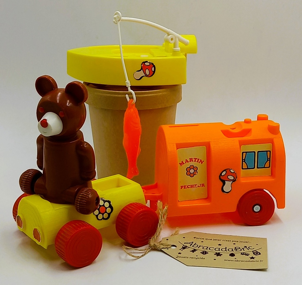 Martin pêcheur - TOMY Vintage 1974