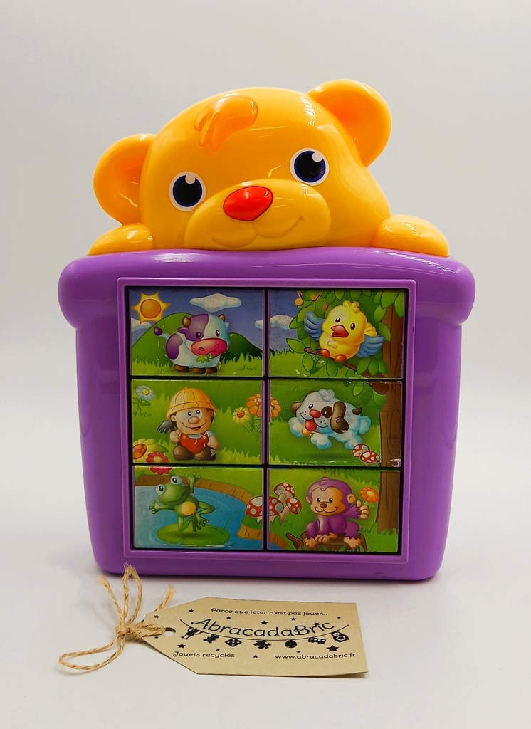 Cubes puzzle musical 