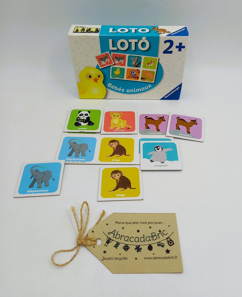 Loto, bébés animaux - RAVENSBURGER  