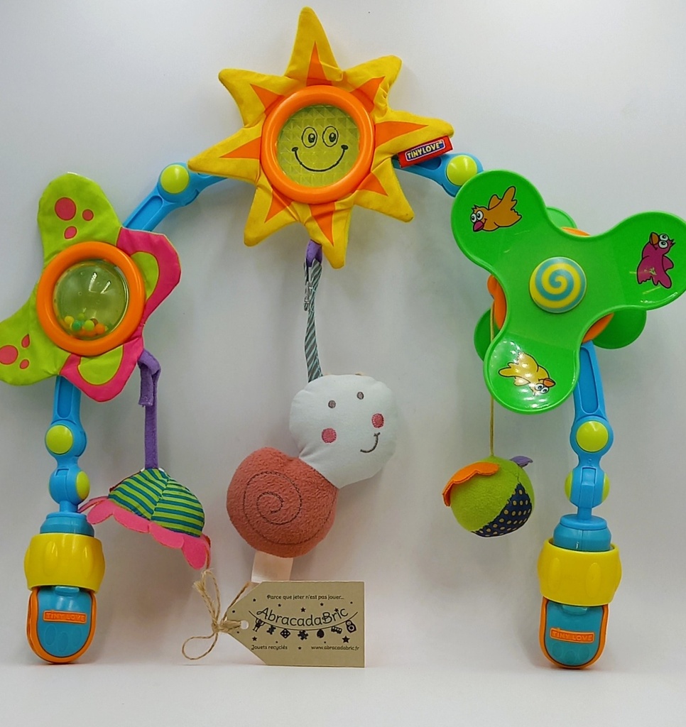 Arche pour poussette soleil et escargot - TiNY LOVE