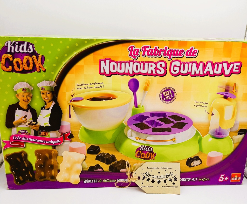Kids Cook - La Fabrique des nounours guimauve - GOLiATH   