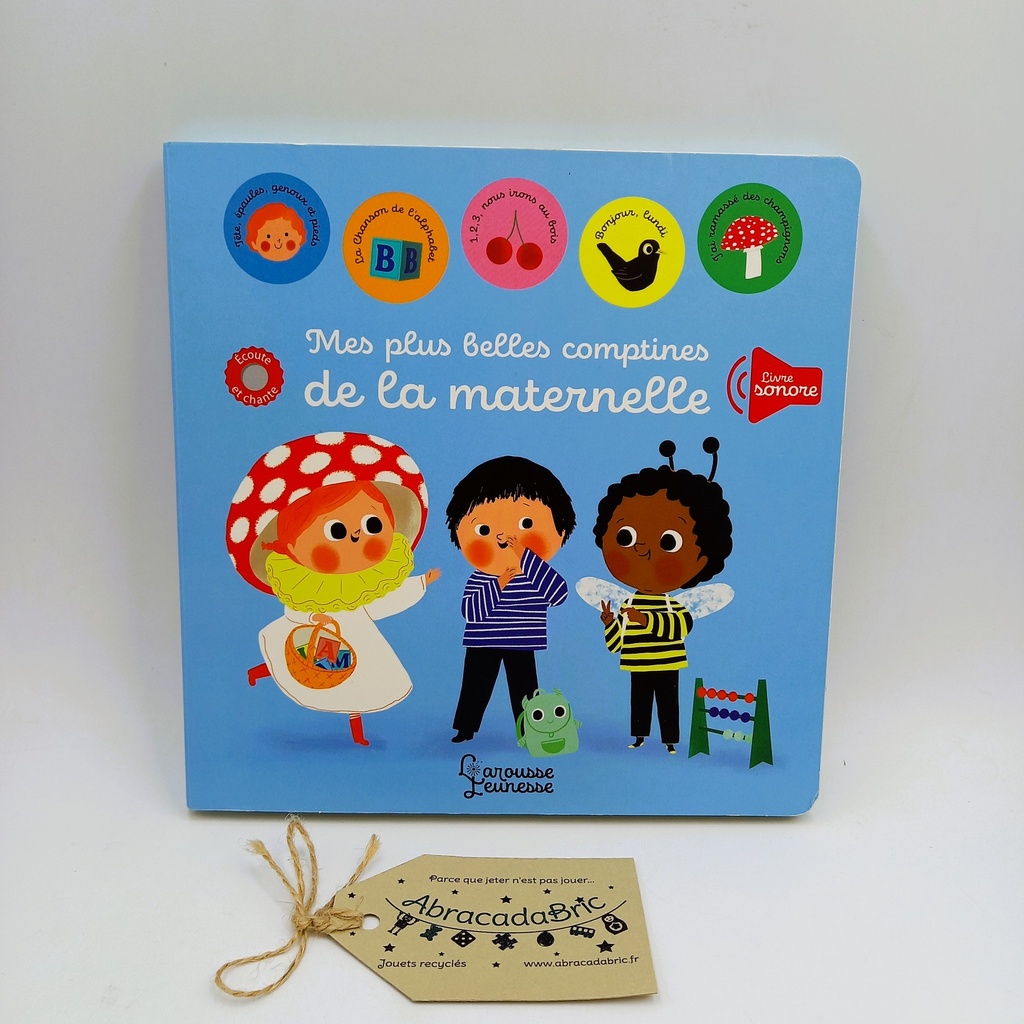 Mes plus belles comptines de la maternelle - LAROUSSE 
