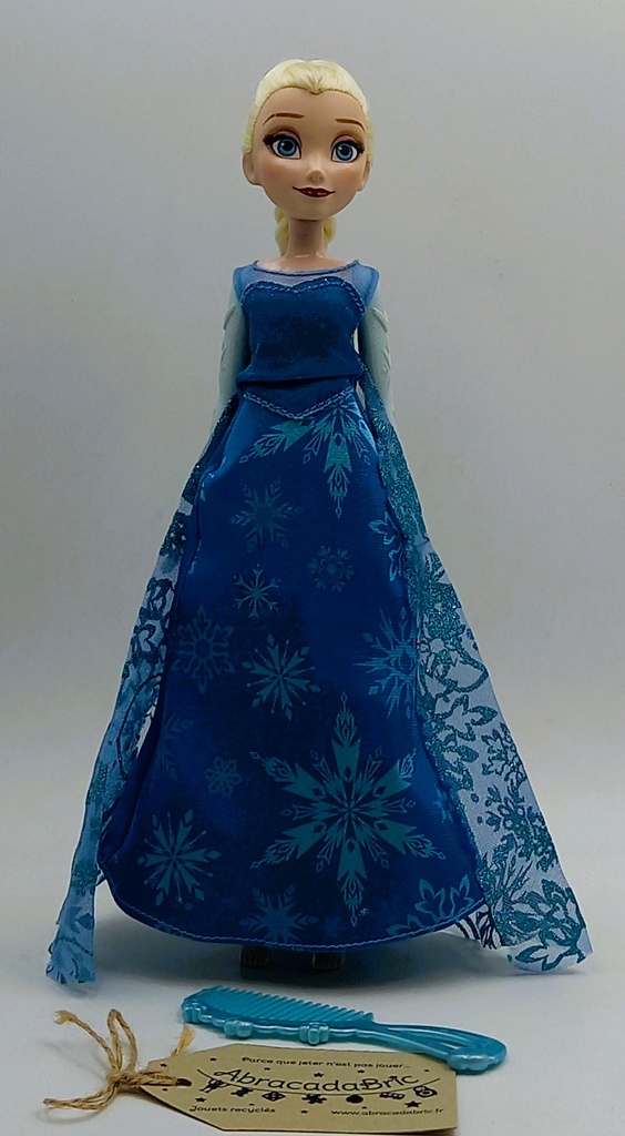 Poupée Reine des Neiges sonore et son peigne- HASBRO 