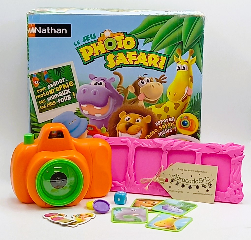 Le jeu photo safari - NATHAN  