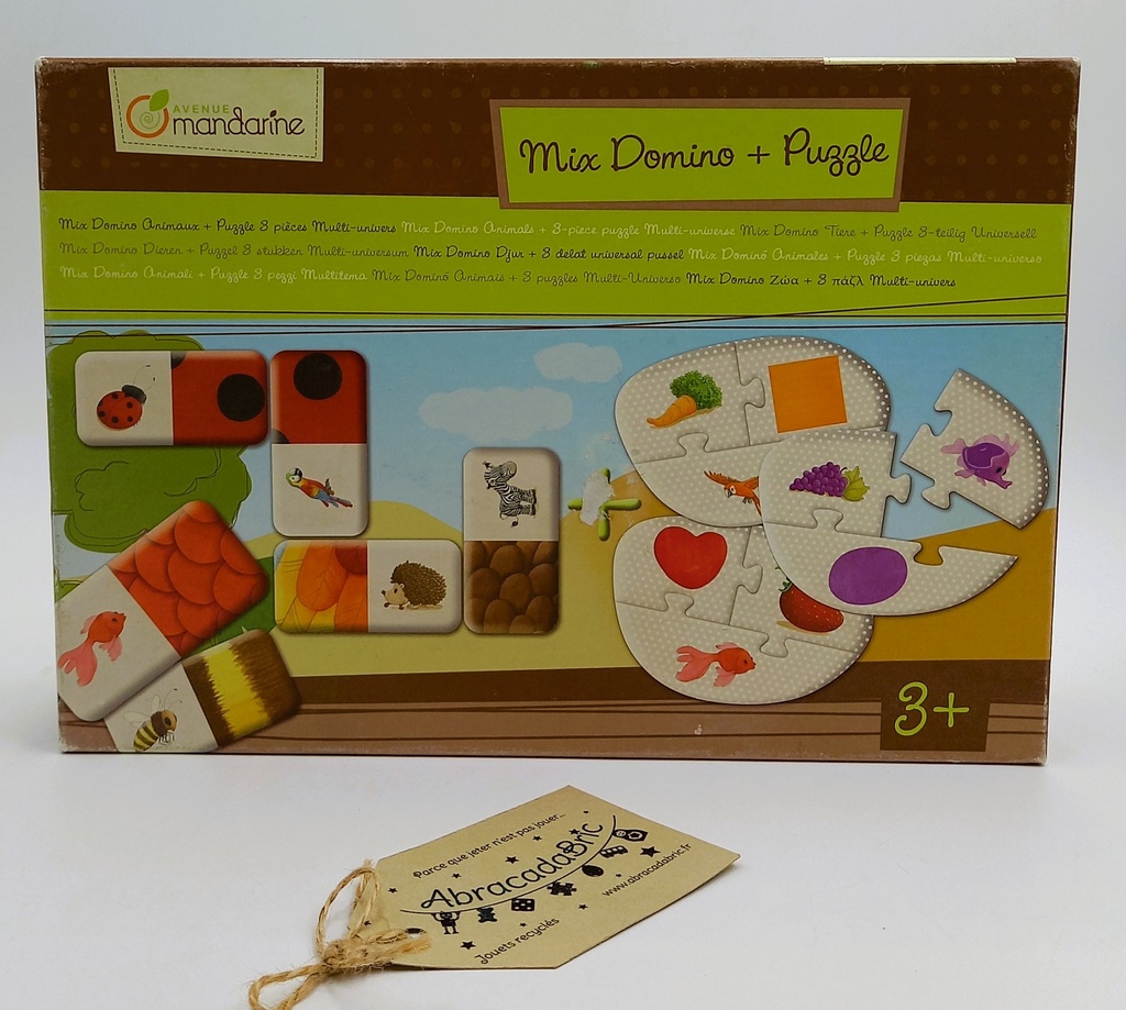 Domino+ puzzle- MANDARiNE 