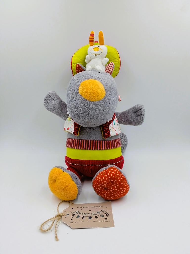 Peluche Musicale loup Nicolas - LiLLiPUTiENS