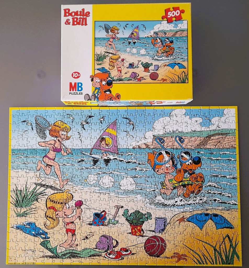 Puzzle "Boule et Bill" 500p - MB PUZZLES