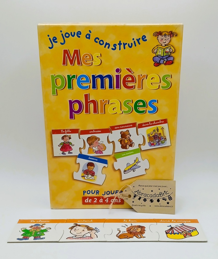 Mes premières phrases - MEGABLEU
