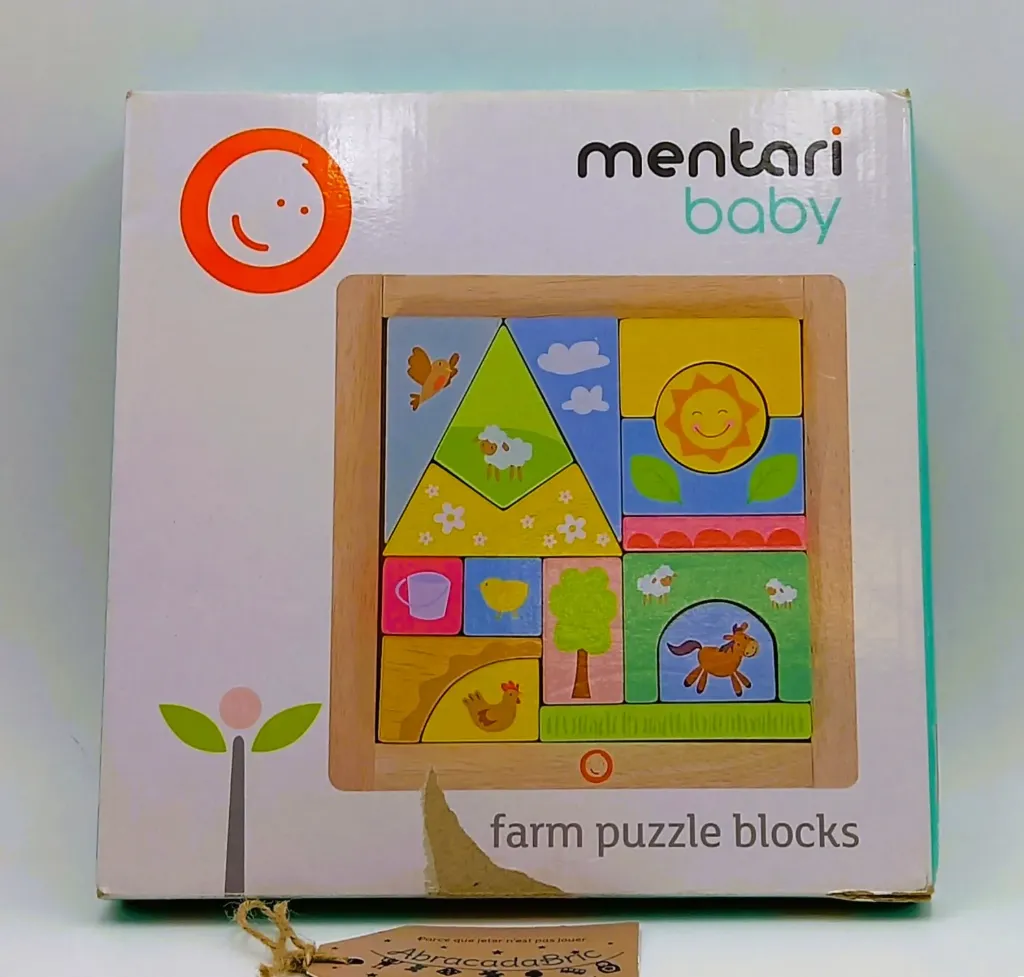 Puzzle à encastrer "ferme" - MENTARi BABY