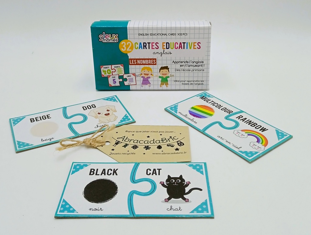 30 cartes éducatives - JEUX DE MOMES