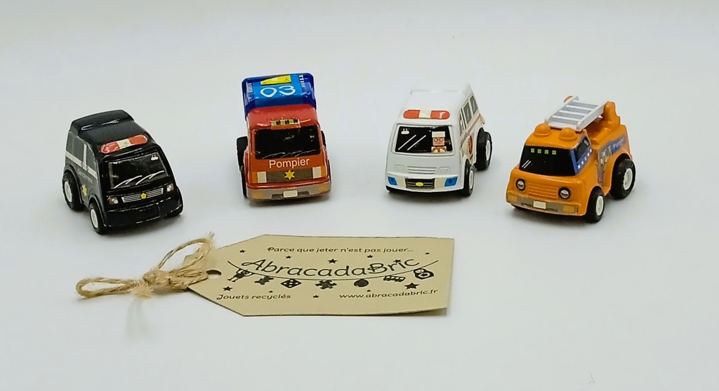 Lot 4 petites voitures - S.R.H