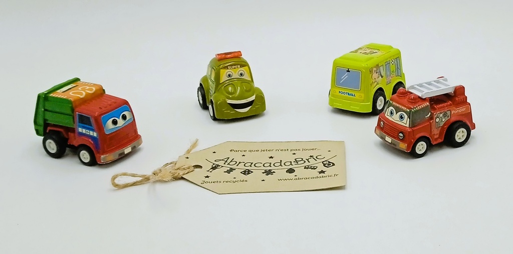 Lot 4 petites voitures - S.R.H 