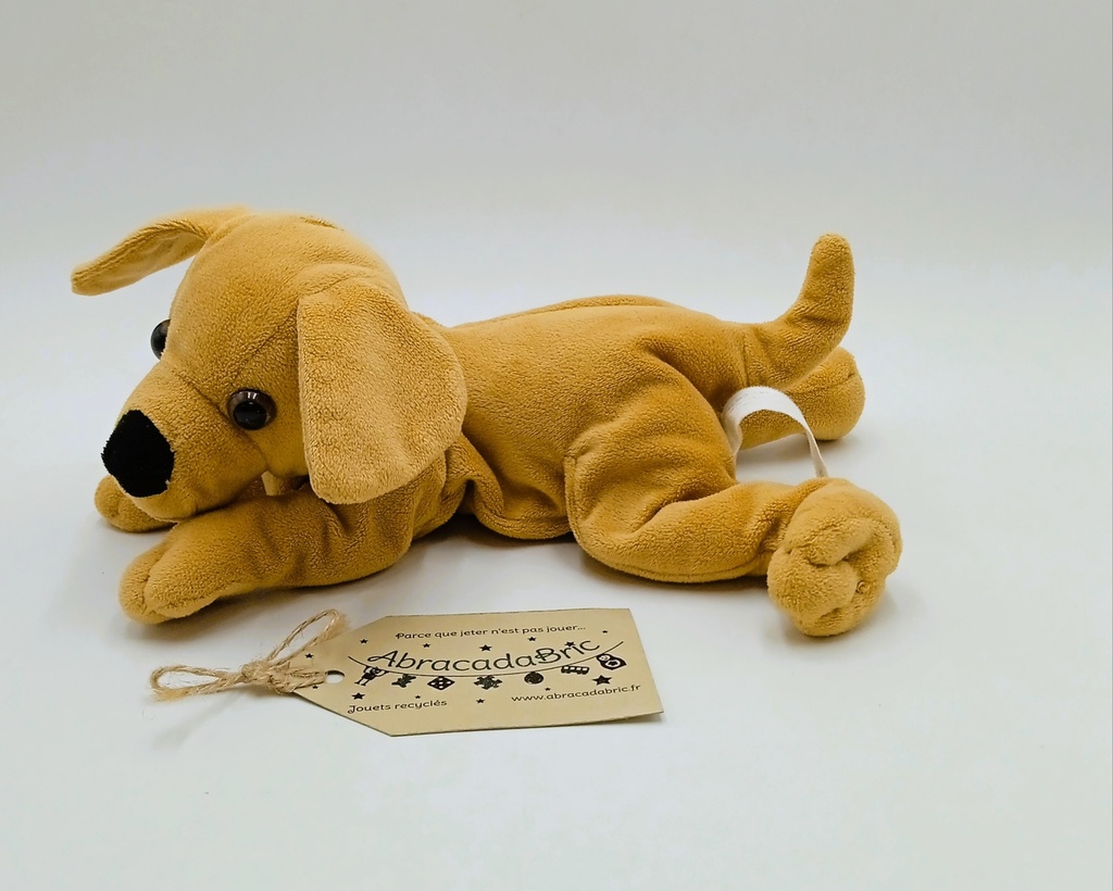 Doudou chien marron -25cm- SiMBA