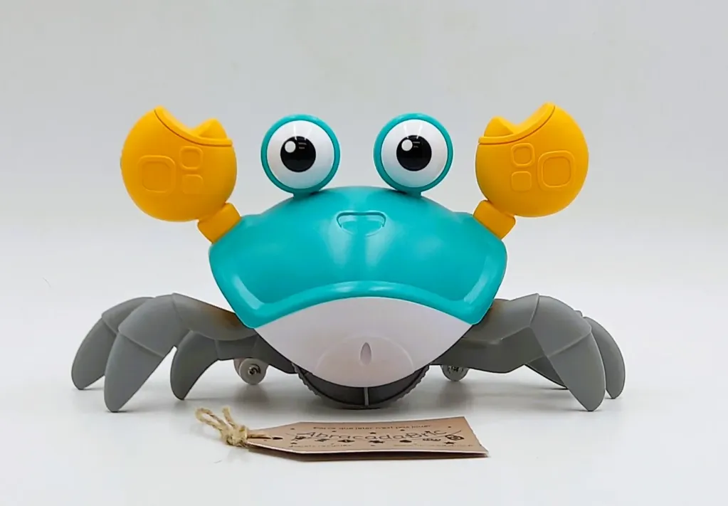 Crabe musical interactif