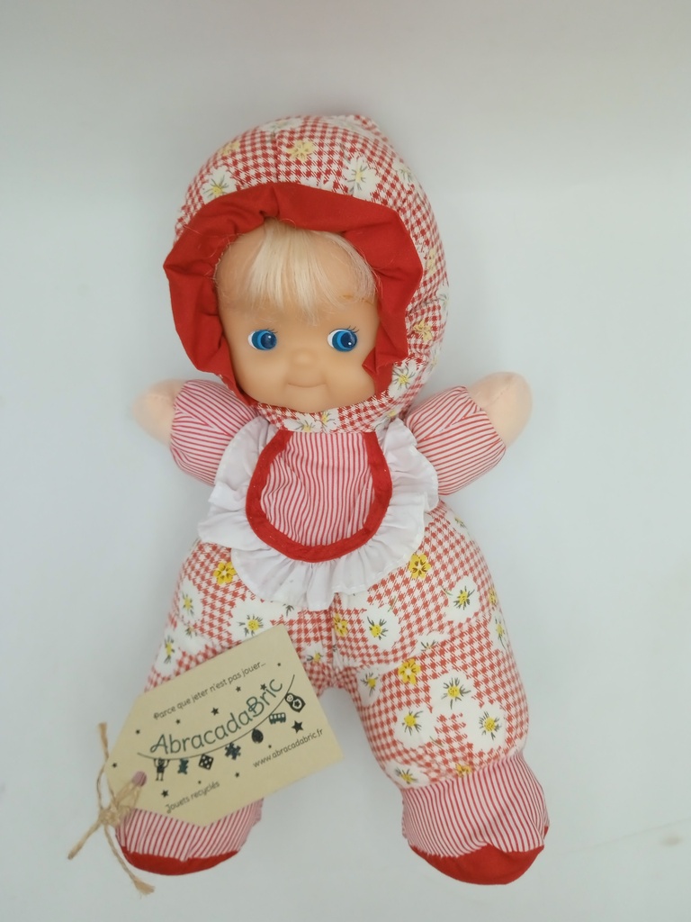 Poupée doudou vintage - 30cm - NiCOTOY