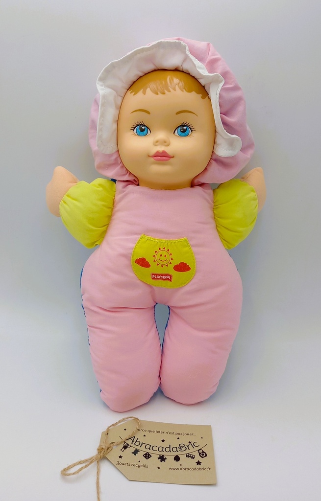 Poupée de chiffon réversible jour/nuit 90's - PLAYSKOOL  