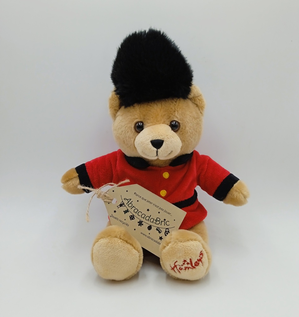 Peluche ours garde royale Anglaise - 30cm - HAMLEYS 