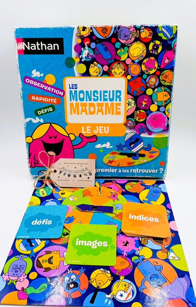 Les Monsieur Madame le jeu - NATHAN  