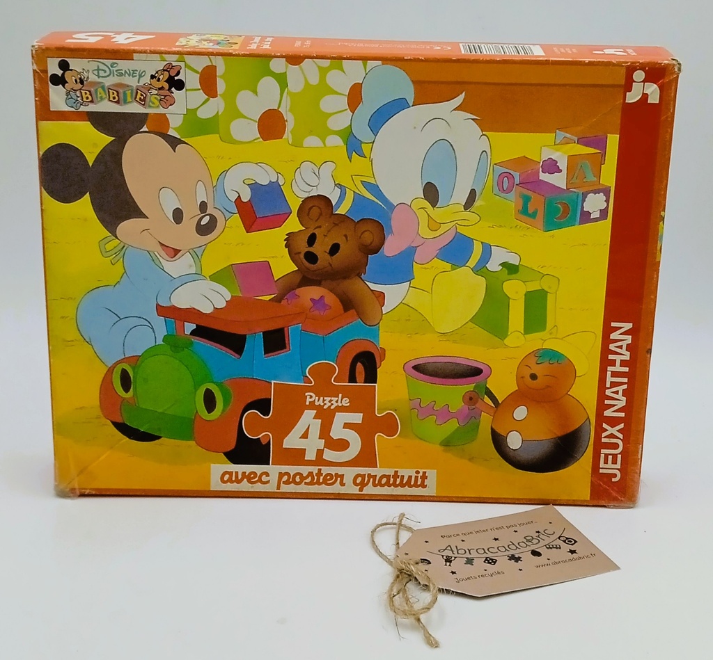 Puzzle "baby donald fait du stop" - 45p - NATHAN 
