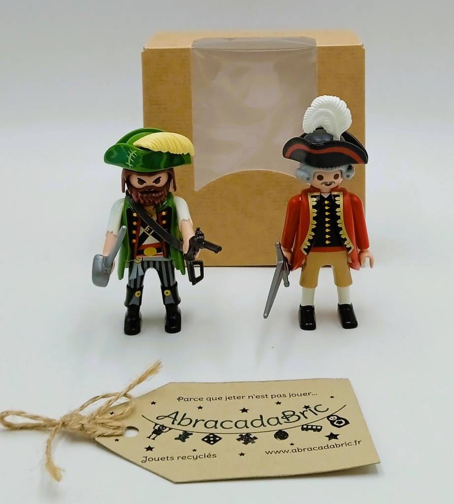 Lot pirate et soldat anglais - PLAYMOBiL  