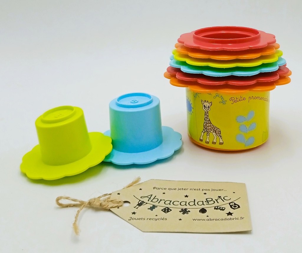 Fleurs à empiler - SOPHiE LA GiRAFE