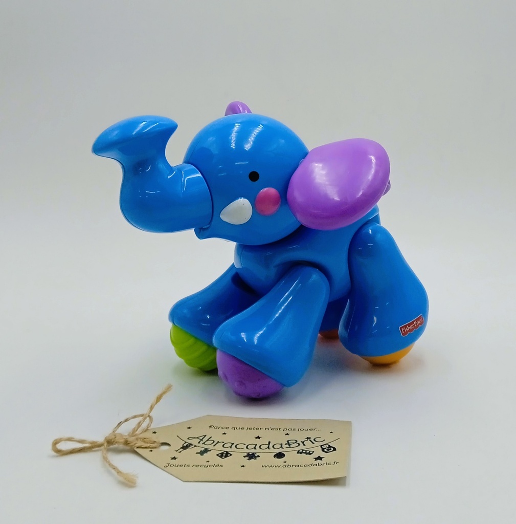 Éléphant bleu  - FiSHER PRiCE  