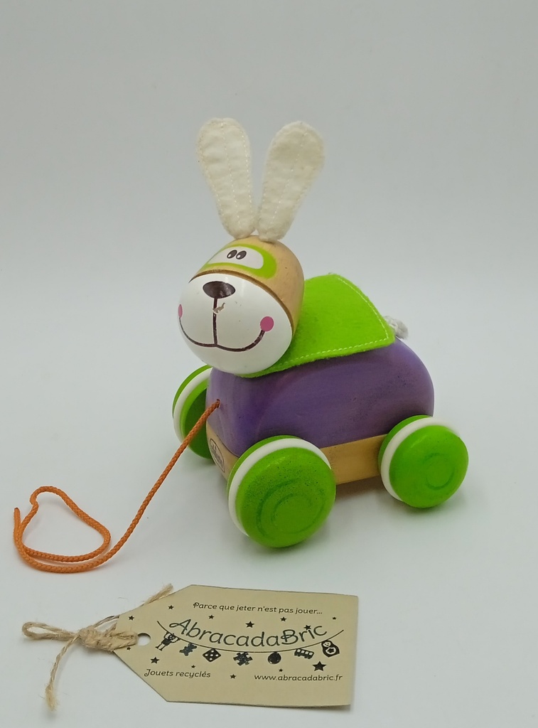 Petit chien à tirer en bois- CHiCCO