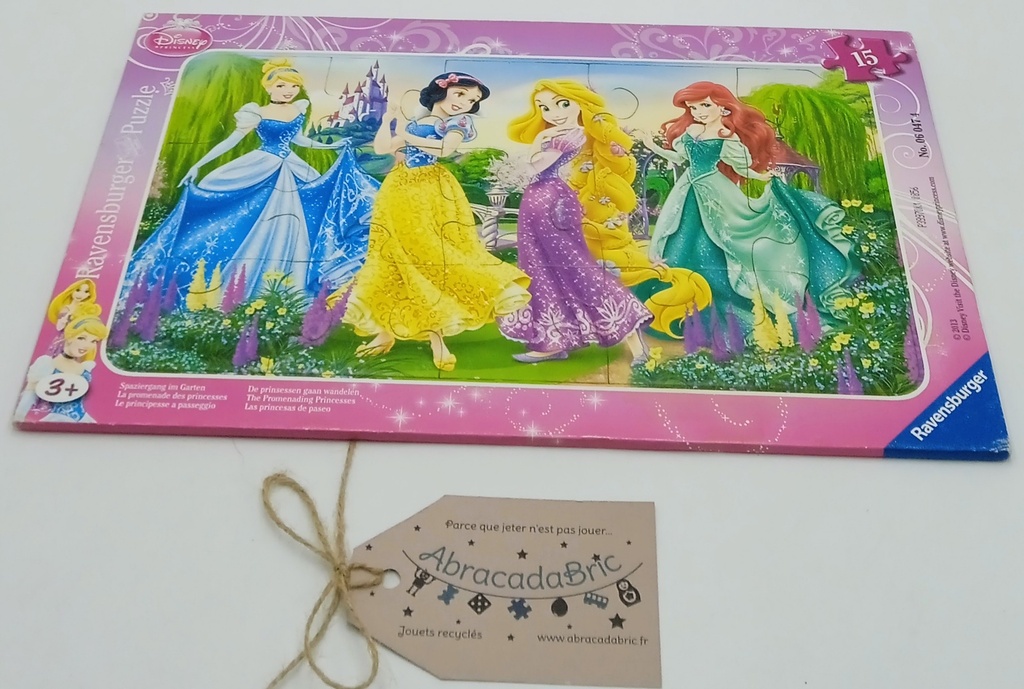  Puzzle princesses -15p- RAVENSBURGER