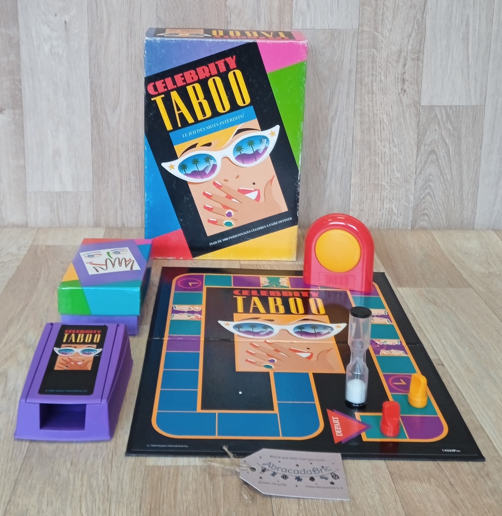 Celebrity taboo - MB JEUX