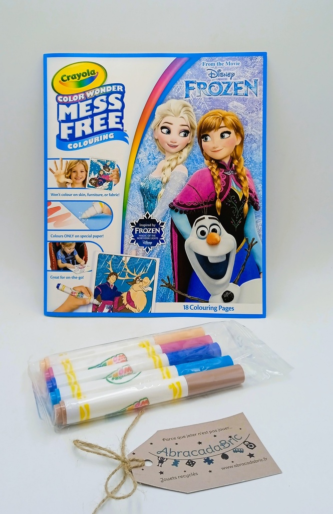 Coloriage la reine des neiges - CRAYOLA