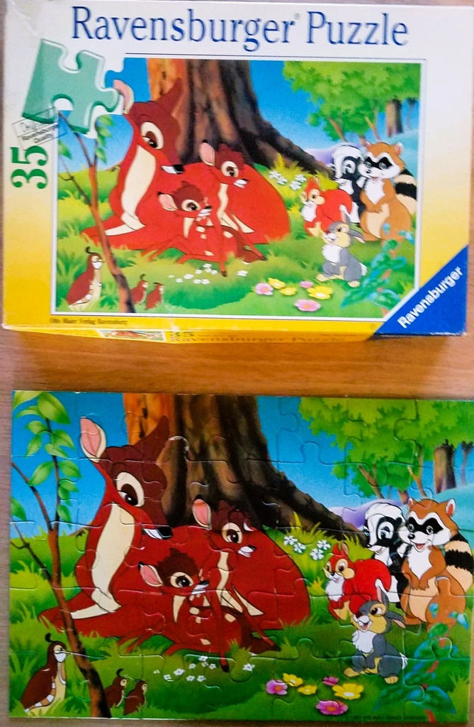 Puzzle Bambi et sa maman -35p - RAVENSBURGER 
