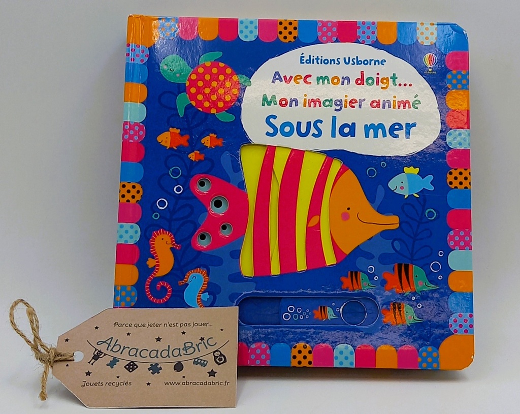 Mon imagier animé sous la mer - USBORNE 