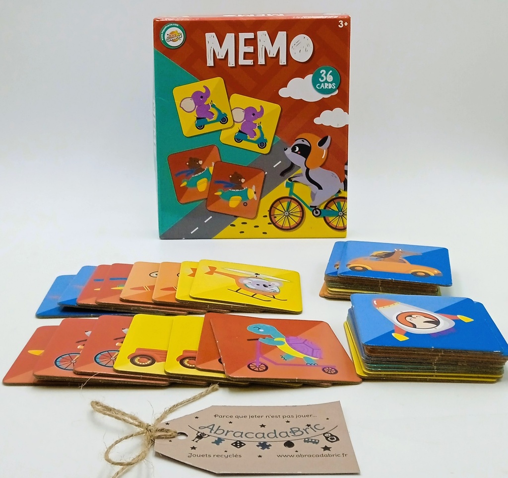 Memo animaux rigolos - TOY UNIVERSE