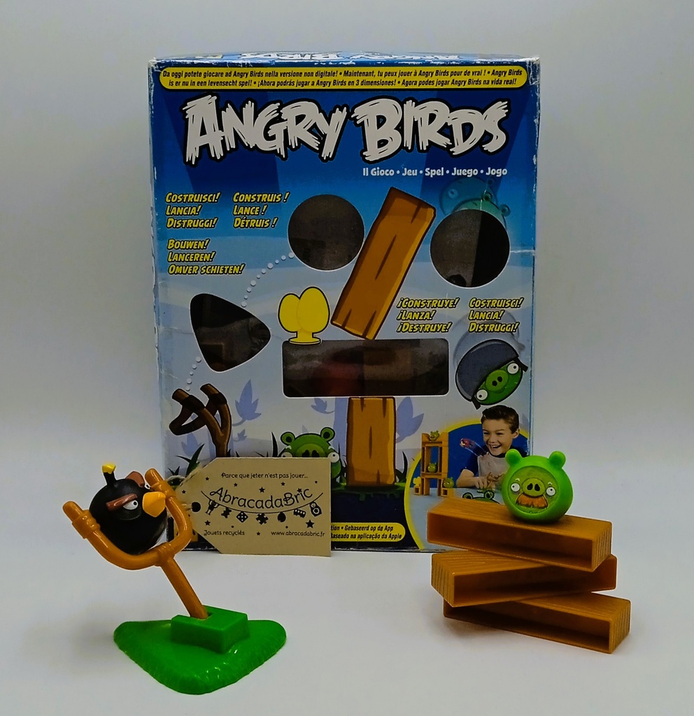 Angry Birds : Construis ! Lance ! Détruis ! - MATTEL