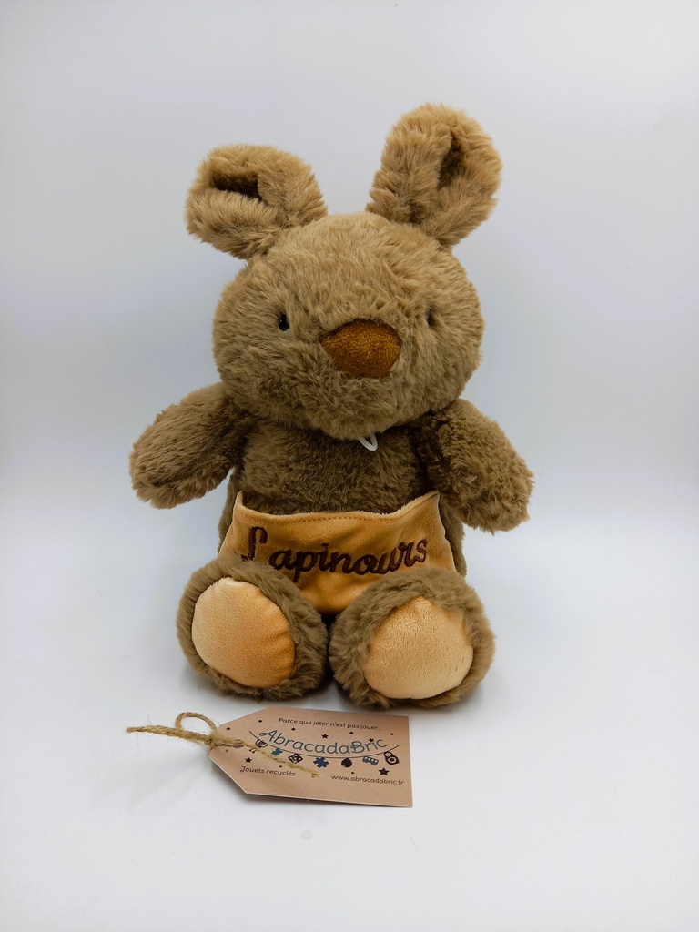 Peluche Lapinours 30cm - FiZZY 