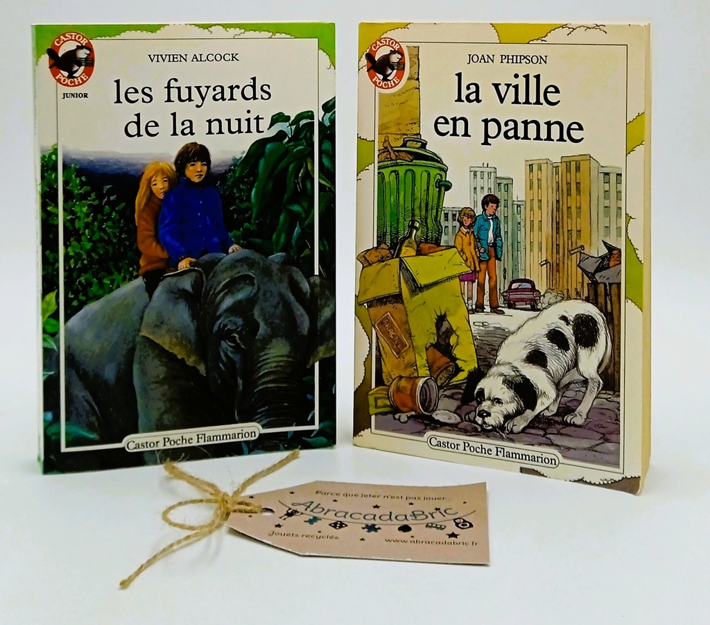  "les fuyards de la nuit" et "la ville en panne" - CASTOR POCHE 
