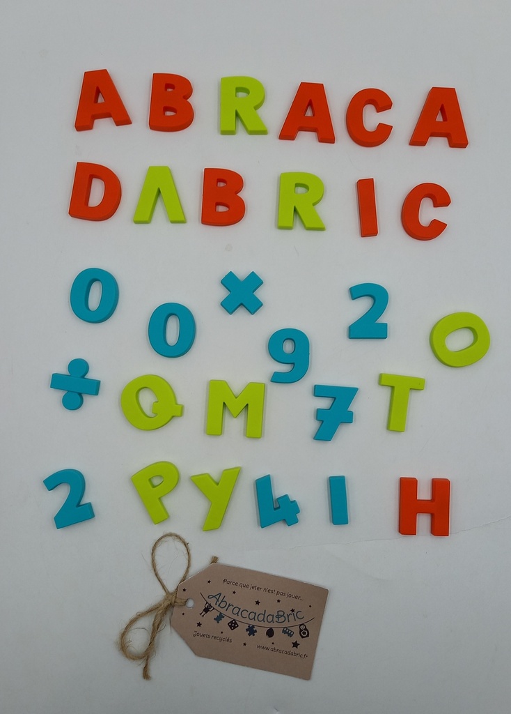 Lettres et chiffres magnétiques - SMOBY 