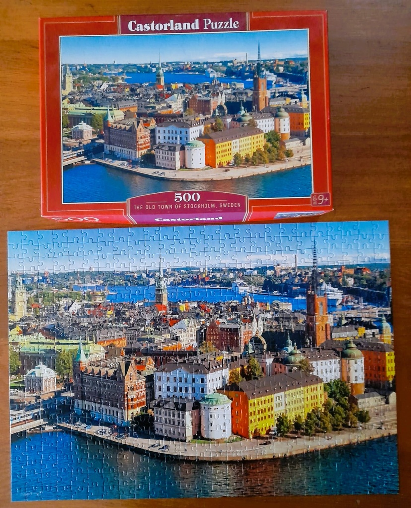 Puzzle "The old town of stockholm, sweden" - 500p - CASTORLAND