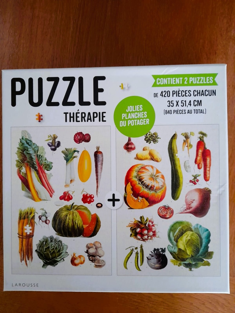 Puzzle "Thérapie" - 2x420p - LAROUSSE