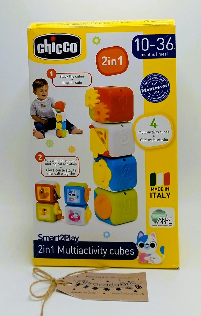 2 en 1 multiactivity cubes - CHiCCO 